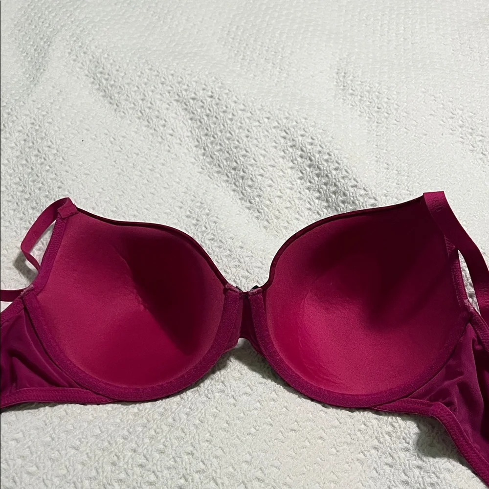 Cacique Fuchsia Look Lace Bra - Picture 10 of 12